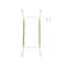 12 Pack: Brass Plate Hanger by Studio D&#xE9;cor&#xAE;